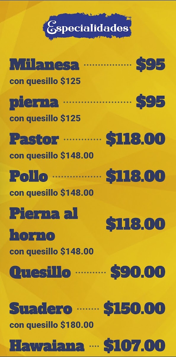 Tortas Gigantes Sur 12 Suc. Neza Menu - Image 2
